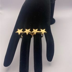 *SOLD* Gold Star Knuckle Ring
